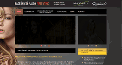 Desktop Screenshot of kadernictvivalentino.com